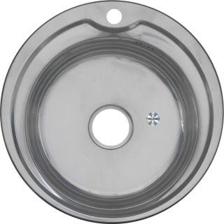 Мойка 510 Melana 0,8/180 хром с сифоном (001 ta *15)